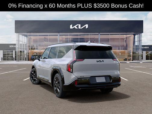 Gray 2026 Kia EV9 Land
