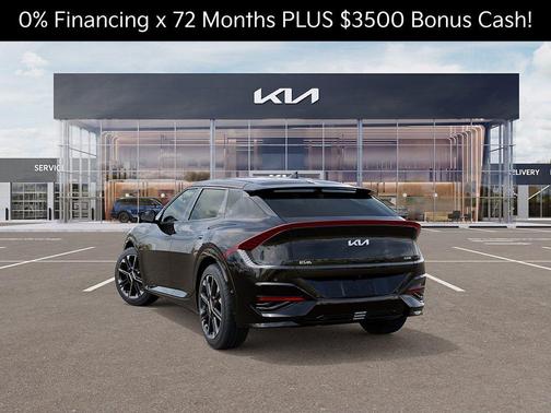 Ebony Black 2025 Kia EV6 GT-Line