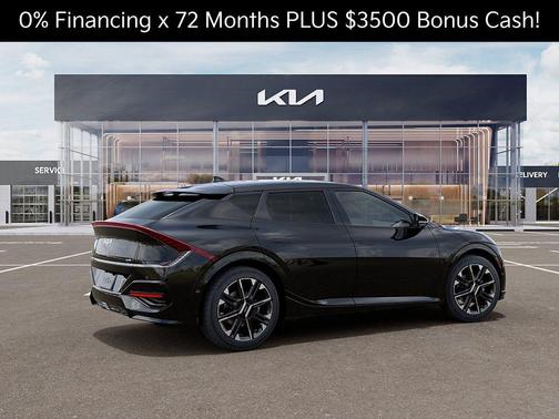 Ebony Black 2025 Kia EV6 GT-Line