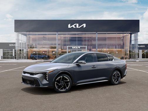 Steel Gray 2026 Kia K4 GT-Line