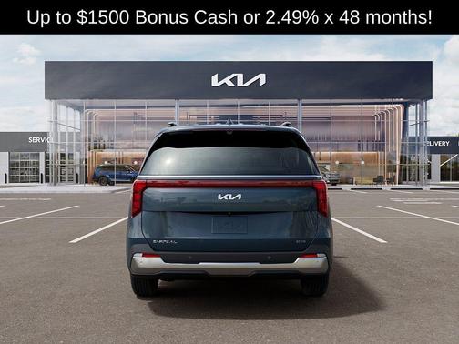 Blue 2026 Kia Carnival Hybrid SX
