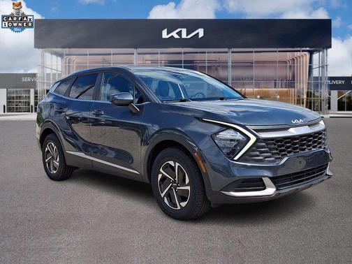 Gravity Gray 2023 Kia Sportage Hybrid LX