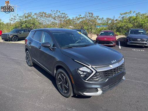 Gravity Gray 2023 Kia Sportage Hybrid LX