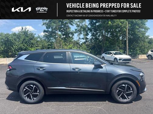Gravity Gray 2023 Kia Sportage Hybrid LX