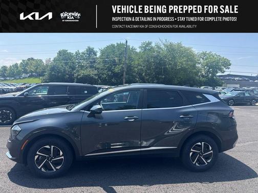 Gravity Gray 2023 Kia Sportage Hybrid LX