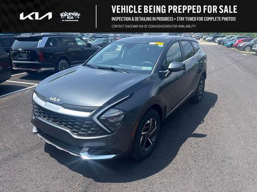 Gravity Gray 2023 Kia Sportage Hybrid LX