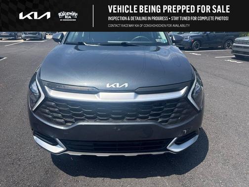 Gravity Gray 2023 Kia Sportage Hybrid LX