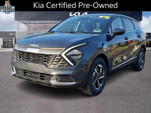 Gravity Gray 2023 Kia Sportage Hybrid LX