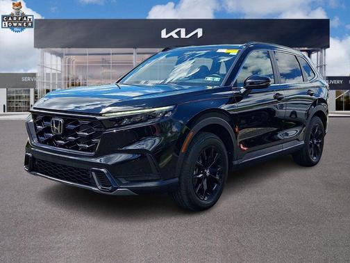 Black 2025 Honda CR-V Hybrid Sport AWD