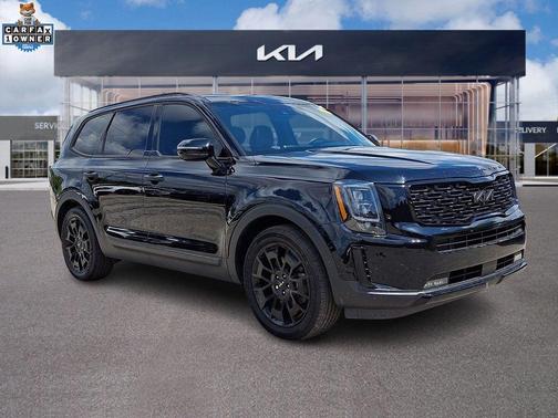 Ebony Black 2022 Kia Telluride SX