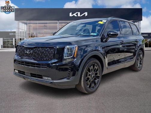 Ebony Black 2022 Kia Telluride SX