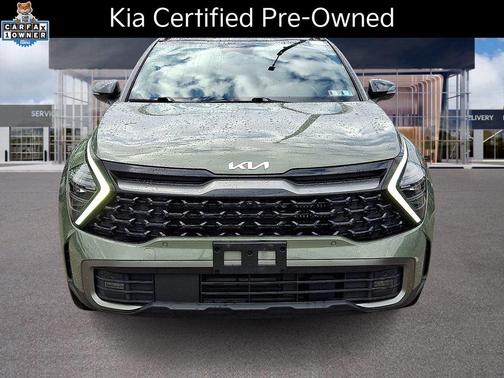 Jungle Green 2023 Kia Sportage Plug-In Hybrid X-Line Prestige