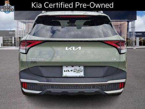 Jungle Green 2023 Kia Sportage Plug-In Hybrid X-Line Prestige