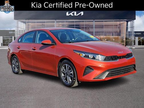 Fire Orange 2023 Kia Forte LXS