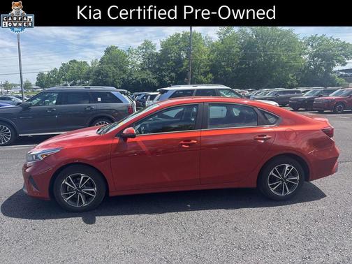 Fire Orange 2023 Kia Forte LXS