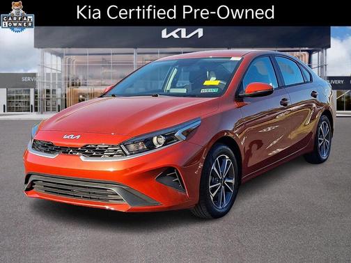 Fire Orange 2023 Kia Forte LXS