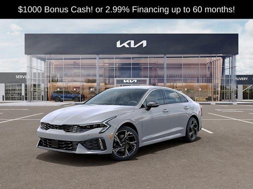 Gray 2026 Kia K5 GT-Line FWD