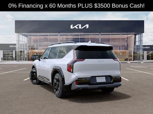 Glacial White Pearl 2026 Kia EV9 GT-Line