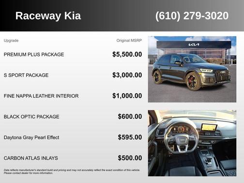 2020 Audi SQ5 3.0T Premium Plus