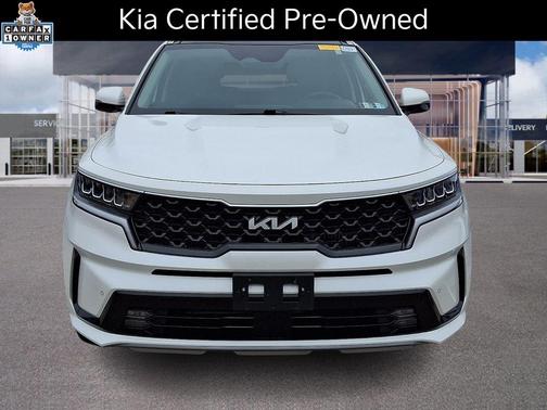 Snow White Pearl 2023 Kia Sorento Hybrid EX
