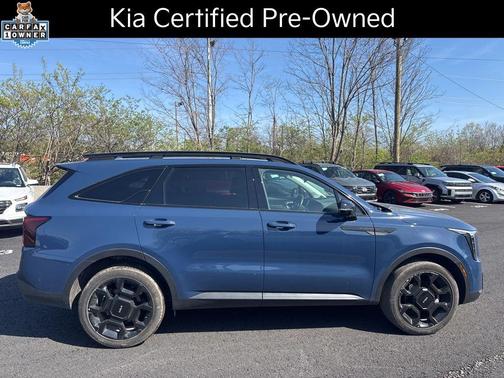 Midnight Lake Blue 2024 Kia Sorento SX