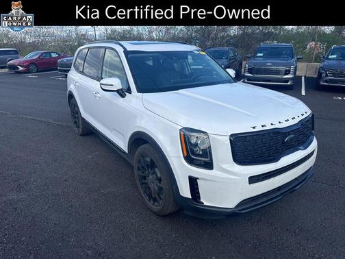 Glacial White Pearl 2021 Kia Telluride EX