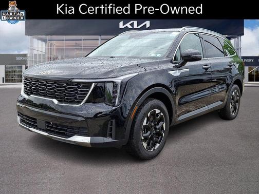 Ebony Black 2025 Kia Sorento S