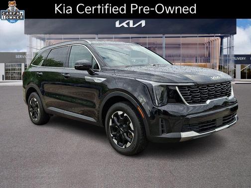 Ebony Black 2025 Kia Sorento S