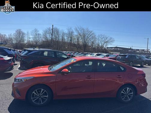 Fire Orange 2023 Kia Forte LXS