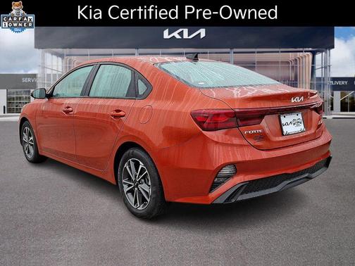 Fire Orange 2023 Kia Forte LXS