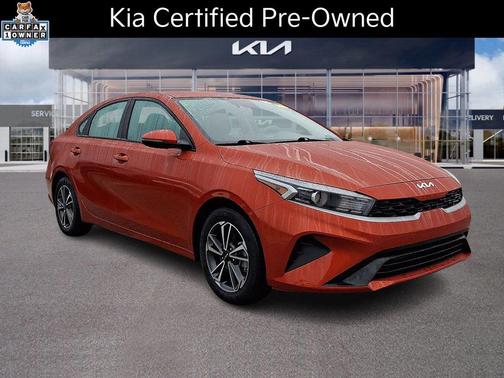 Fire Orange 2023 Kia Forte LXS
