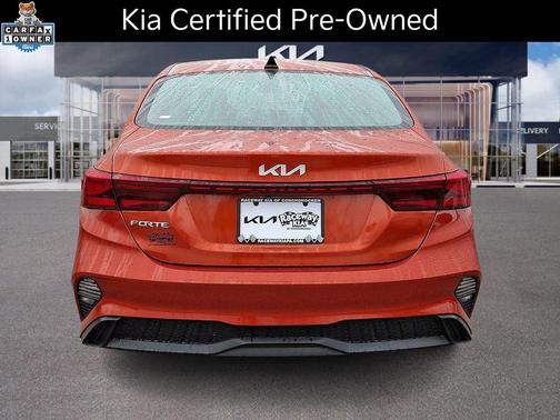 Fire Orange 2023 Kia Forte LXS