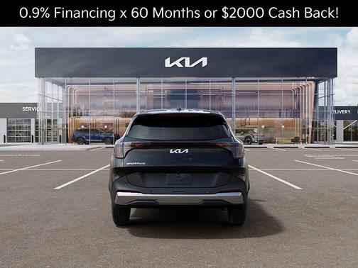 Ebony Black 2026 Kia Sportage LX