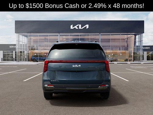 Blue 2026 Kia Carnival SX