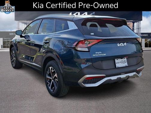 Vesta Blue 2025 Kia Sportage Hybrid EX