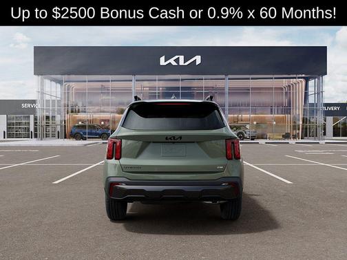 Jungle Green 2026 Kia Sorento EX
