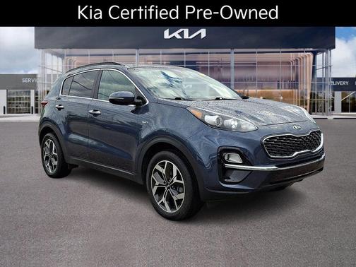 Pacific Blue 2022 Kia Sportage EX