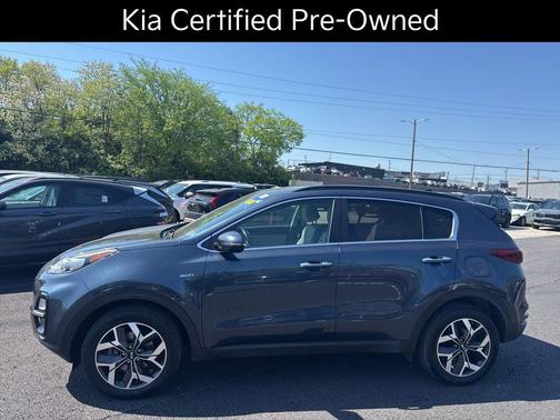 Pacific Blue 2022 Kia Sportage EX