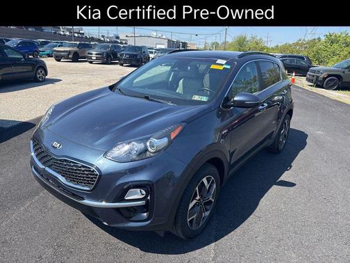 Pacific Blue 2022 Kia Sportage EX