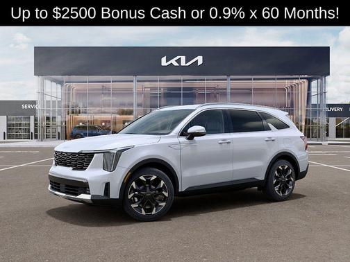 Glacial White Pearl 2026 Kia Sorento EX