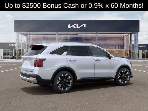 Glacial White Pearl 2026 Kia Sorento EX