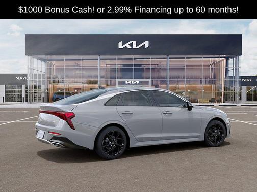 Gray 2026 Kia K5 GT-Line