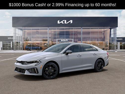 Gray 2026 Kia K5 GT-Line