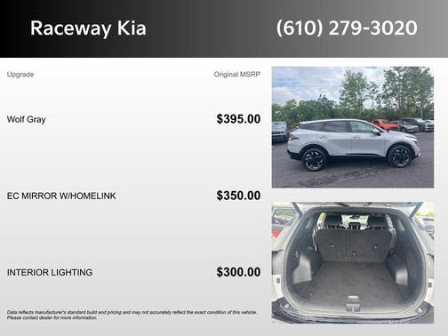 Wolf Gray 2024 Kia Sportage SX-Prestige