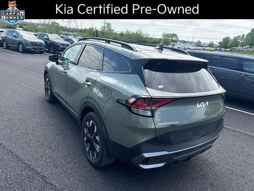 Jungle Green 2023 Kia Sportage Plug-In Hybrid X-Line