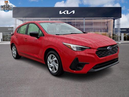 Pure Red 2024 Subaru Impreza Base