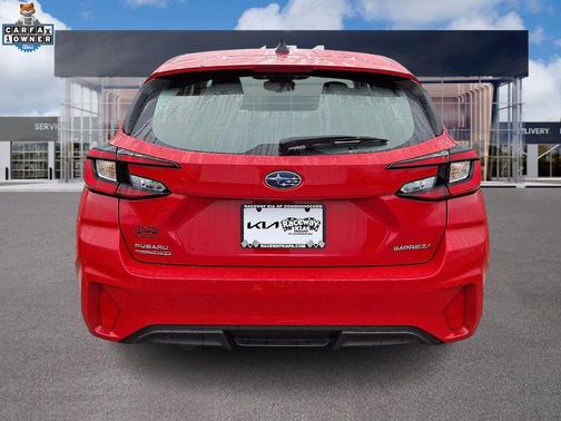 Pure Red 2024 Subaru Impreza Base