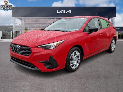 Pure Red 2024 Subaru Impreza Base