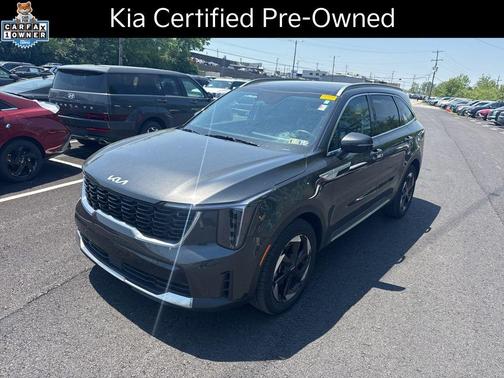 Interstellar Gray 2025 Kia Sorento Hybrid EX