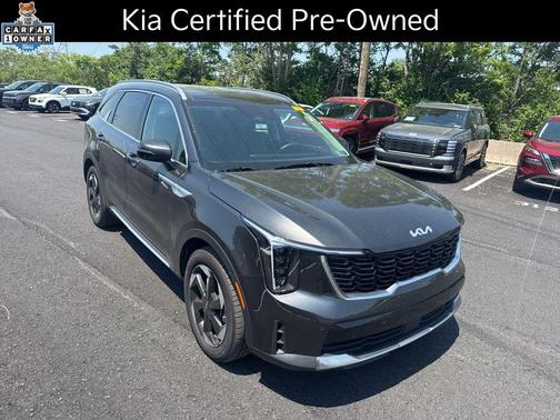 Interstellar Gray 2025 Kia Sorento Hybrid EX